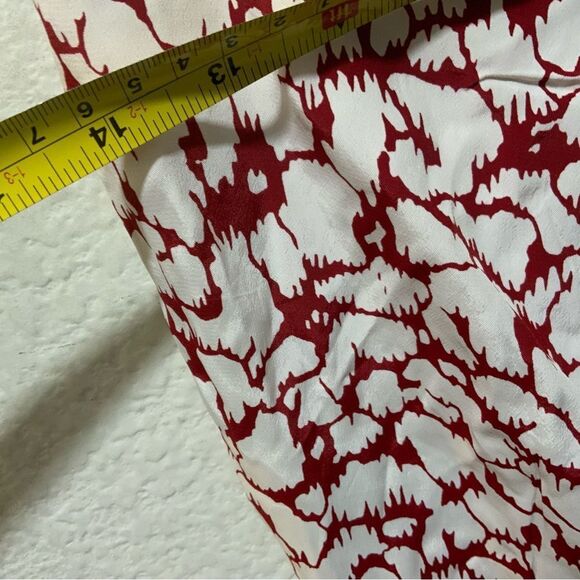 ISABEL MARANT 100% viscose Crepe Mini Skirt In Raspberry 36 - Picture 9 of 14